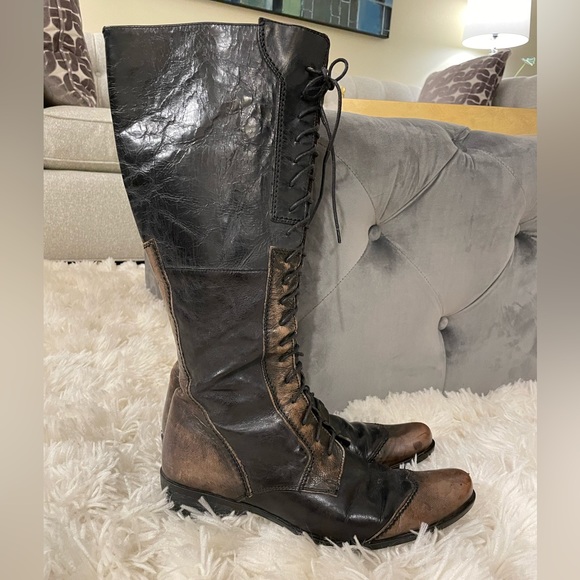 SOLD MO.S Italian Knee Boots - Picture 6 of 17